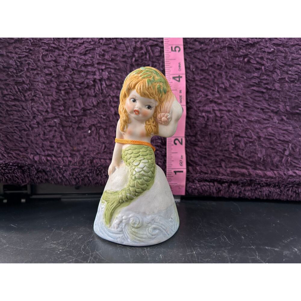Adorabelles Mermaid Bell Collectible Jasco Vintage NOS With Tag